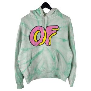 Mens Y2K Odd Future Wolf Gang Tyler The Creator Donut Hoodie Size L